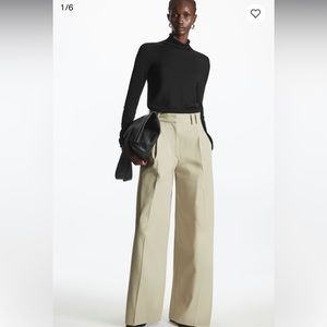 COS Pleated Wide-leg Utility Pants (NWT)